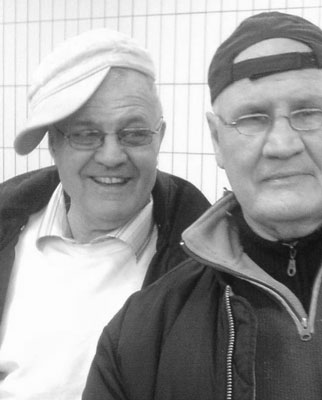 Billy Senior with Brother Sammy
